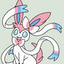 Sitting Sylveon Base