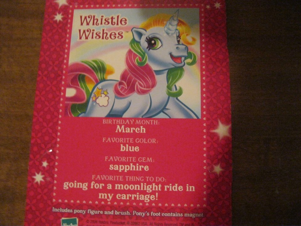 Pony Backcards 200