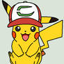 Pikachu with Ash's Hat Base