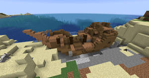 Minecraft Shipwreck 5 (day)