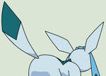 Glaceon Watching Something Base by ZwolfieLove