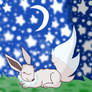 Shiny Eevee Sleeping