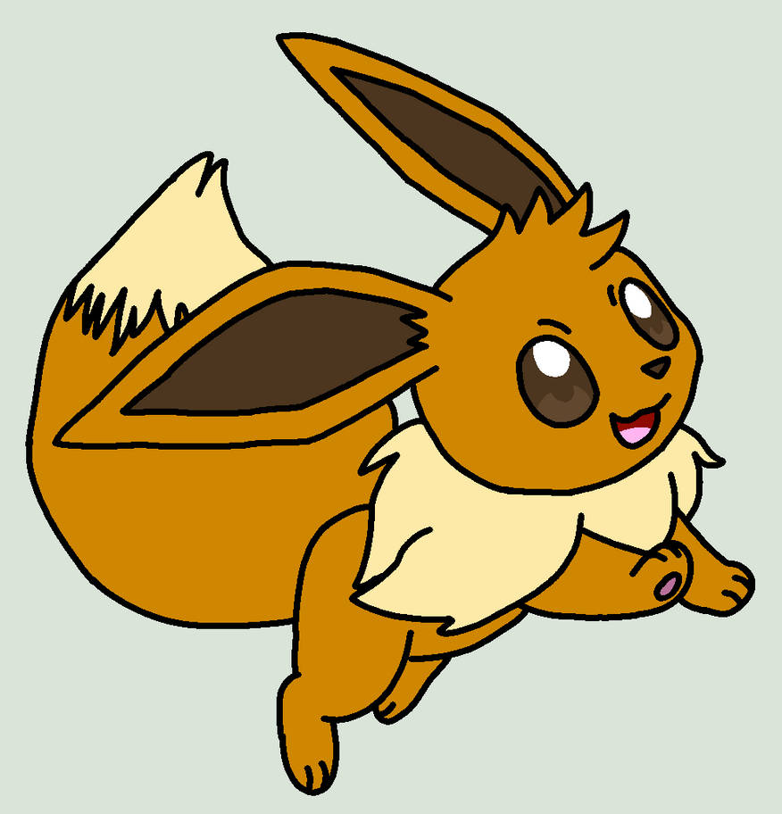 Jumpy Happy Eevee Base by ZwolfieLove on DeviantArt