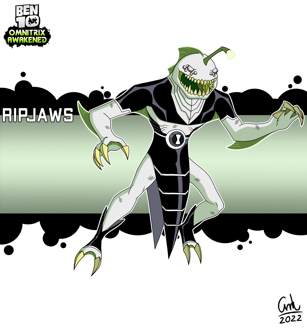 Omnitrix Awakened: Ripjaws by AwesomeAlan1 on DeviantArt