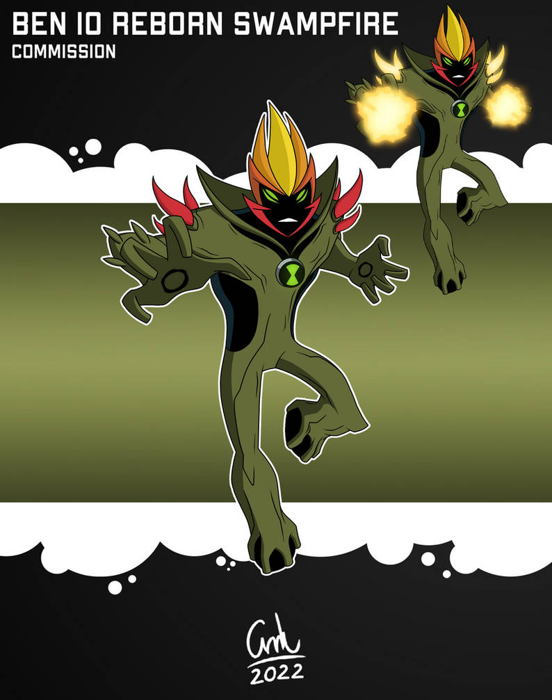 Ben 10 Reborn: Swampfire Commission by AwesomeAlan1 on DeviantArt