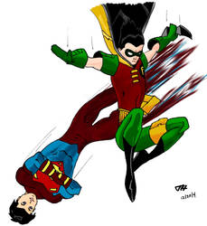 Robin III and Superboy