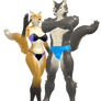 (MMD Model)Petrutz Wolfs Pack