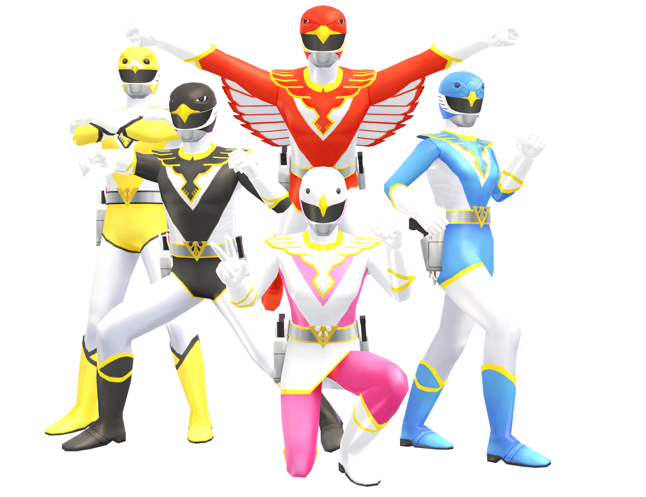 Sentian Jerman (MMD Model Pack)Choujin Sentai Jetman by josugomezofficialnew on DeviantArt