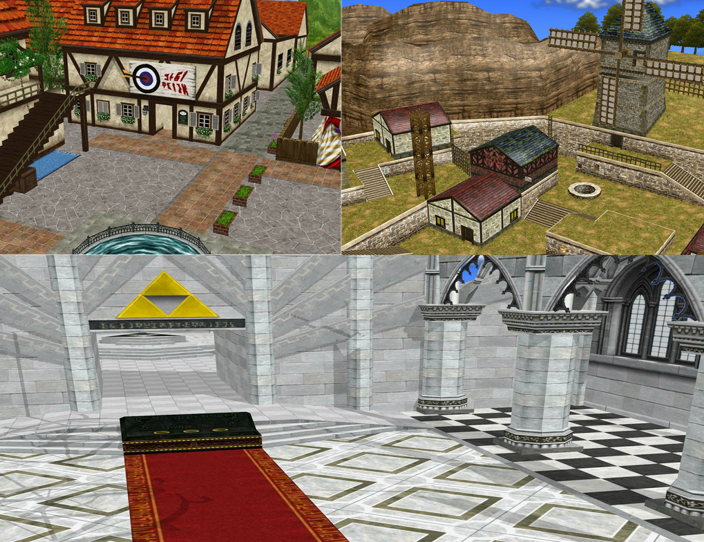 (MMD Stages)Tloz Oot 3D Random Stages by josugomezofficialnew on DeviantArt