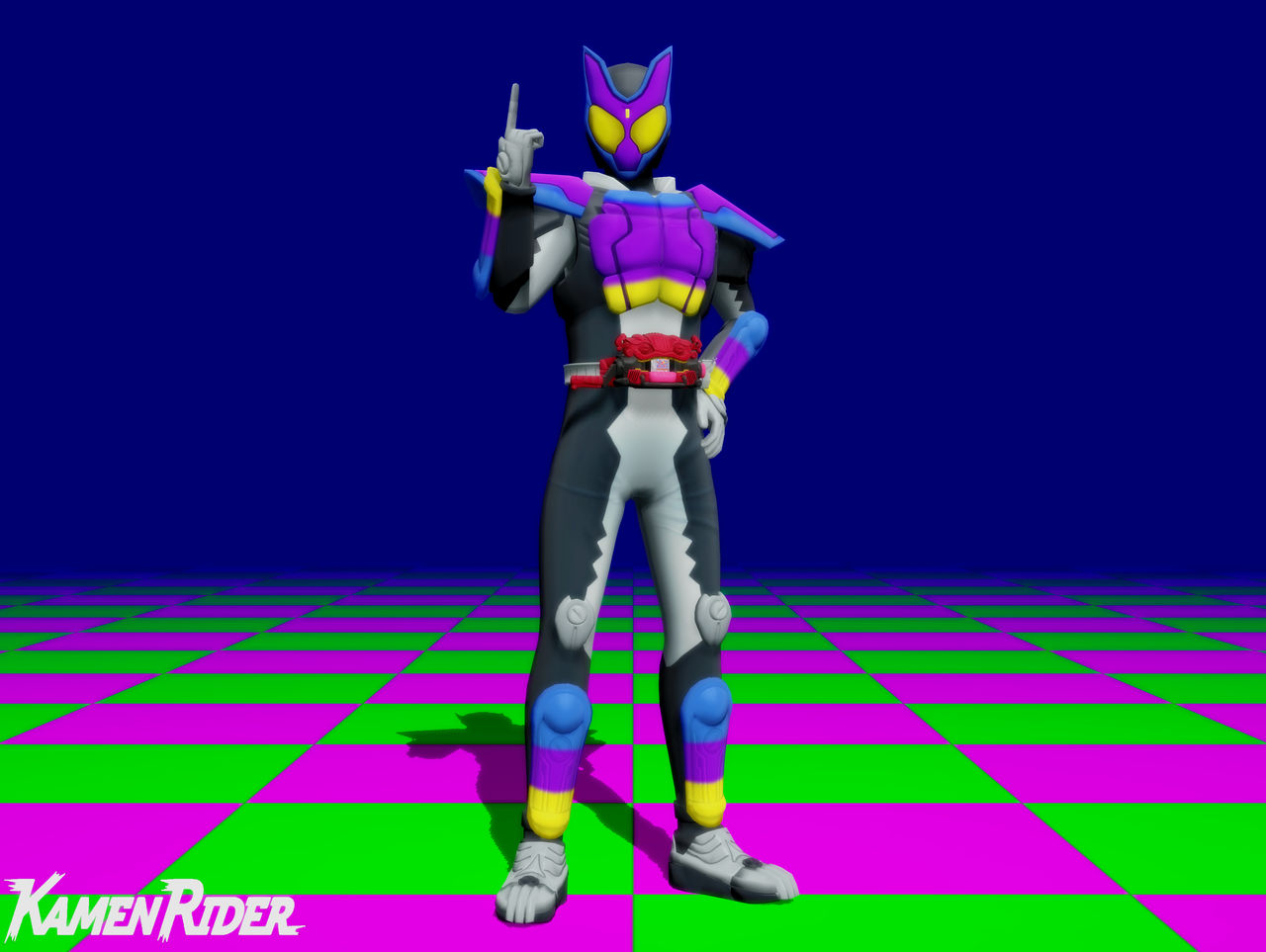 P2sta Rider Model (MMD Model) Kamen Rider Gavv by josugomezofficialnew on DeviantArt
