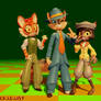 (MMD Model Pack) Lackadaisy Model Pack