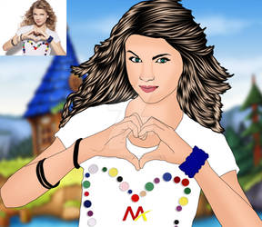 Taylor swift  cartoon photo