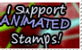I Support Animated Stamps