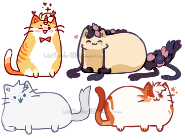 Pusheen Chibis