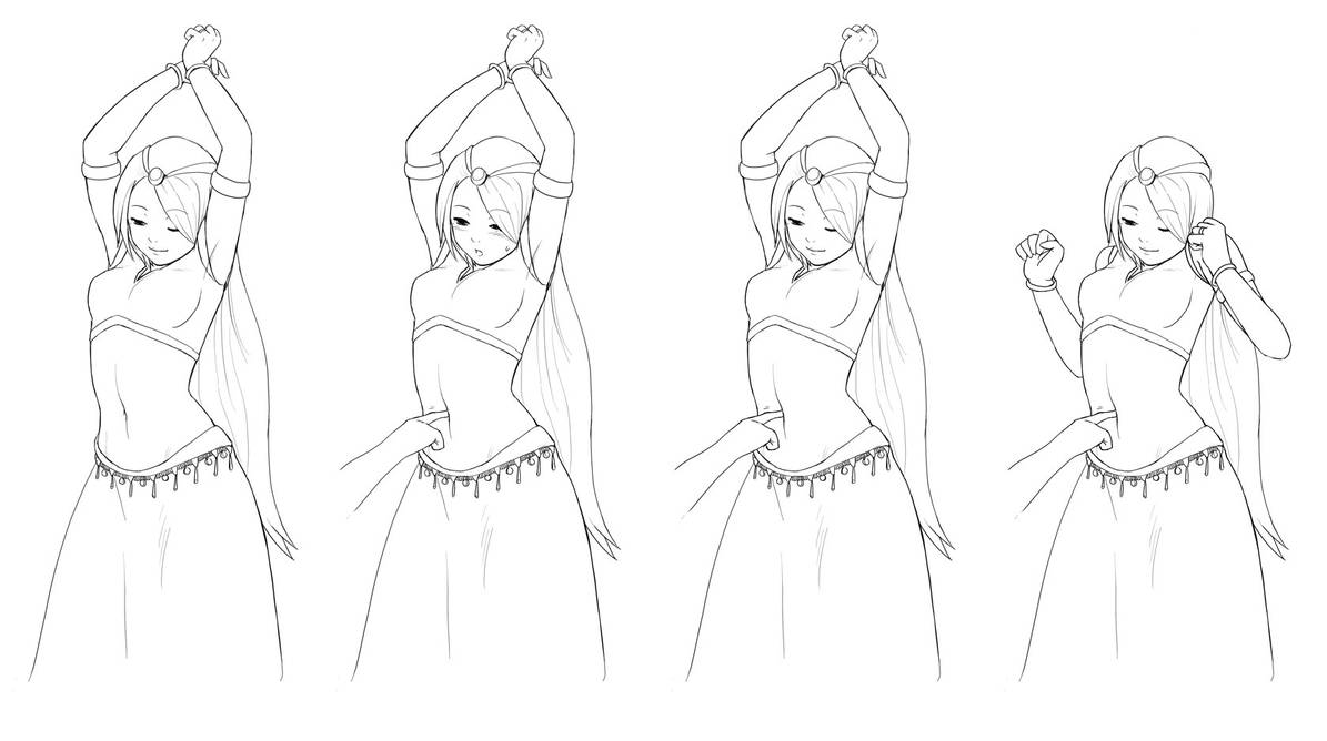 Bellydancer poke by navellunatic on DeviantArt
