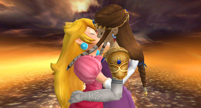 Princesses Kissing (Brawl)