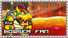 Bowser Fan stamp