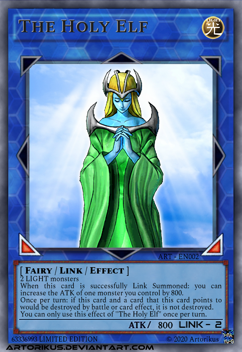 Yu-Gi-Oh! Fan-Made: The Holy Elf by Artorikus on DeviantArt