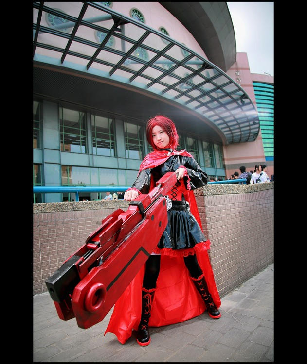 Ruby Mut Cos RWBY - Ruby Rose RED Cosplay by Twoyun by Twoyun on DeviantArt