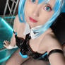 Vocaloid Hatsune Miku's Bunny Girl cosplay