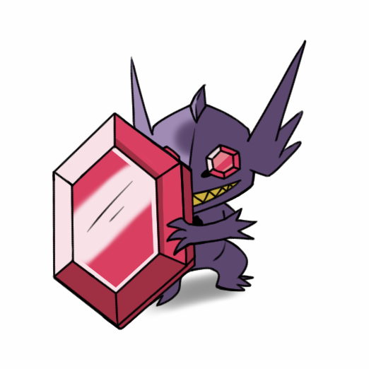 Mega Sableye, Pokédex