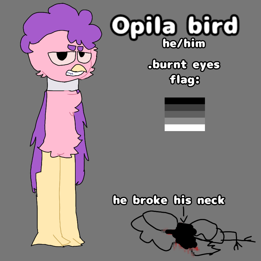 Opila Bird has a baby egg? by KumaDraws334 on DeviantArt