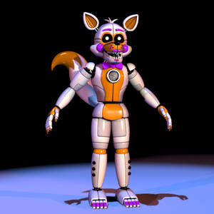 Lolbit (Funtime Foxy recolor)