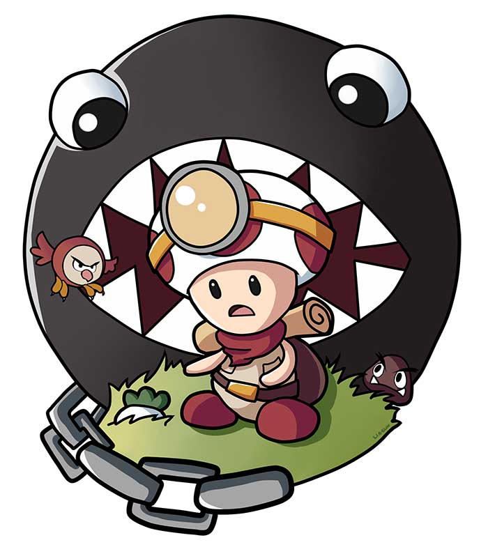 Captain Toad Angry Captaine Toad by Liaelin on DeviantArt