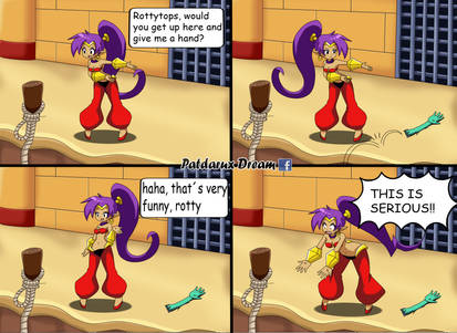 Shantae: Rottytops give me a hand?