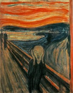 603px-The Scream-236x300 by unnibabu