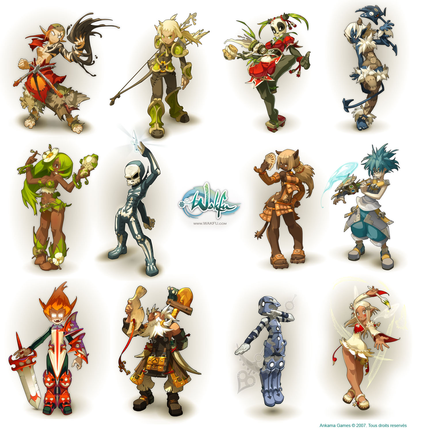 Wakfu Characters