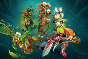 Wakfu Website Illustration