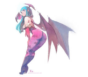 Morrigan fanart 3