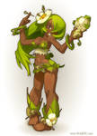 Sadida for the game 'Wakfu' by xa-xa-xa