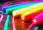 Neon Pens by MeowEatsRainboes