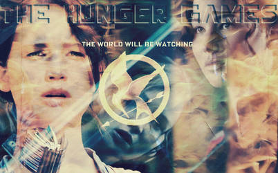 The Hunger Games-Katniss-Wallpaper