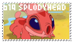 619 Splodyhead stamp by OxAmy