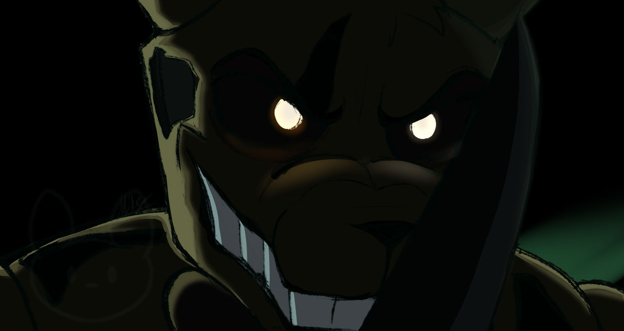 Spring Trap Rizz Face FNAF movie trailer redraw of Springtrap by rem1zam on DeviantArt