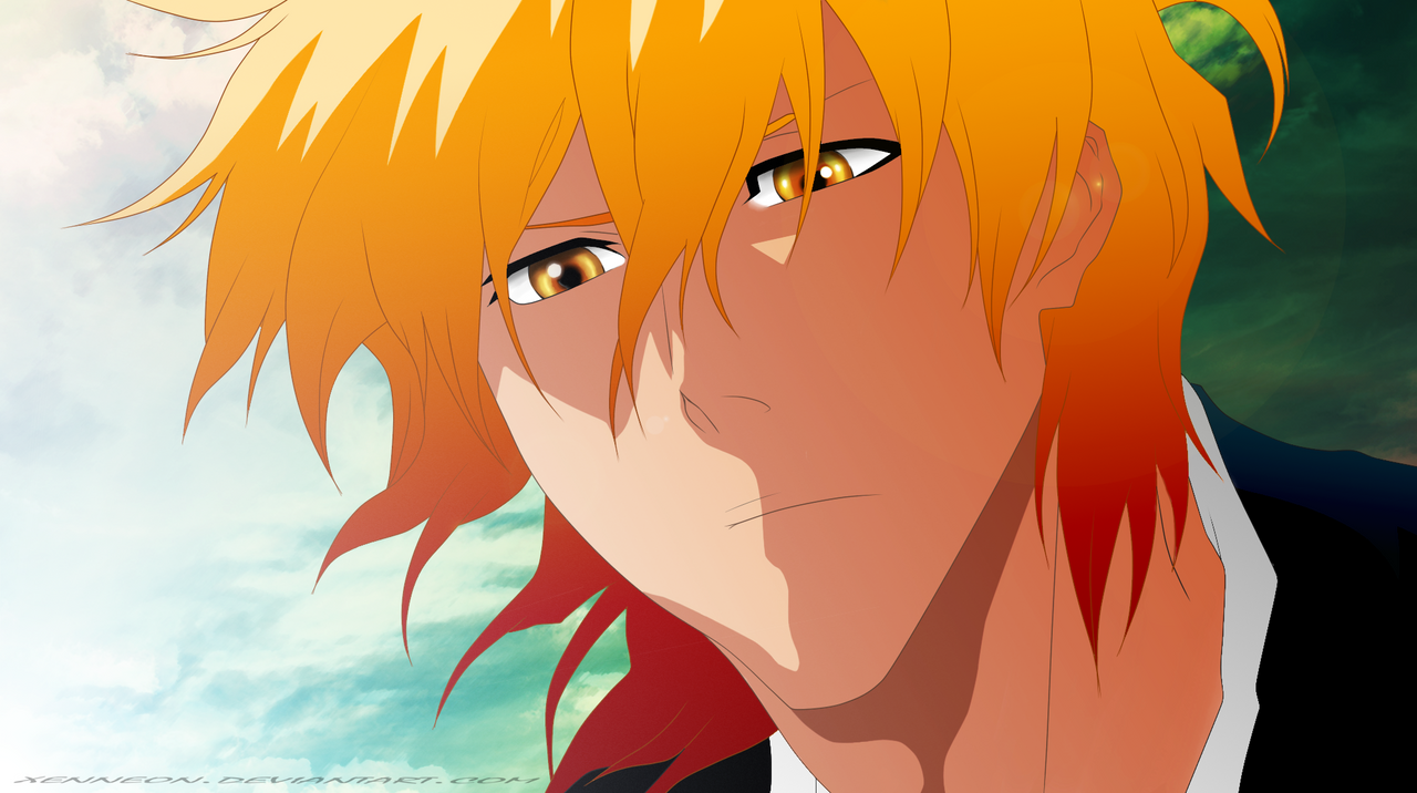 Ichigo In His Inner World by xenneon on DeviantArt