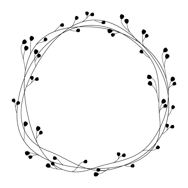 Download Free Floral Flower Wreath Vector Floral Frames By Gogivo On Deviantart
