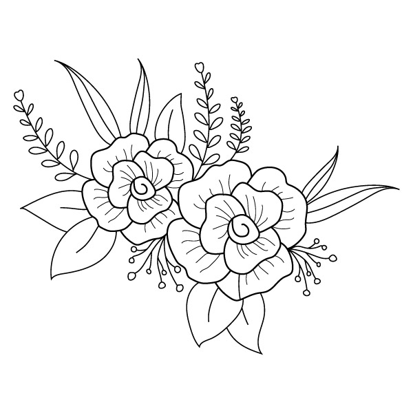 Download Free Flowers Eps Png Svg Files Flower Bouquet By Gogivo On Deviantart