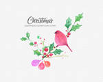 Free Christmas Watercolor Clipart by gogivo