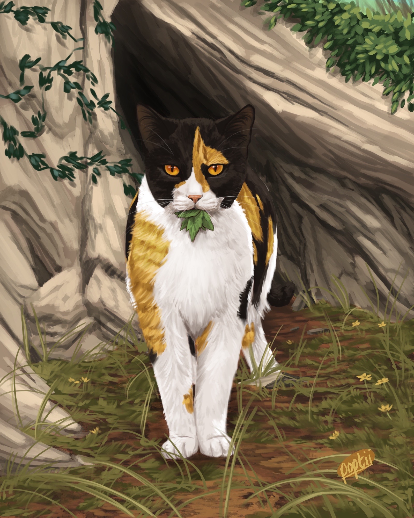 Spottedleaf Falling Spottedleaf by panops on DeviantArt