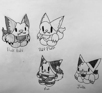 Fluffy Wolves by MrFluffyoshi on DeviantArt