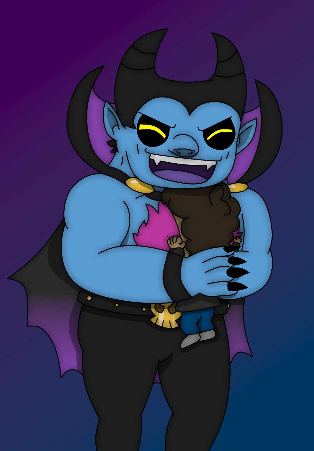 Hug Devil Devil hugs by MrFluffyoshi on DeviantArt