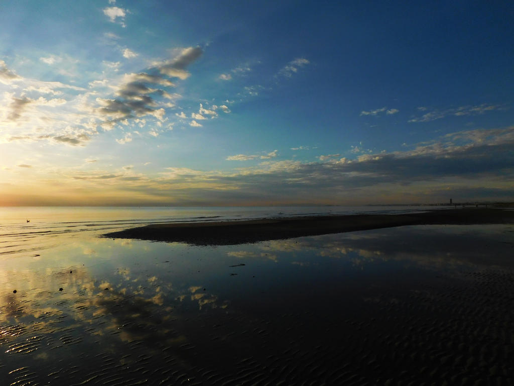 Morning beach