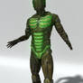 Space Soldier Front Rendering