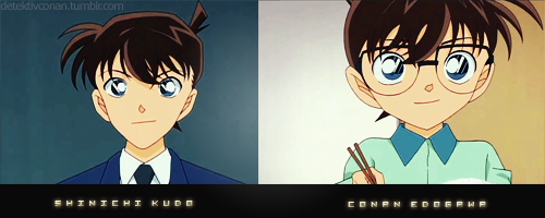 Shinichi and Conan