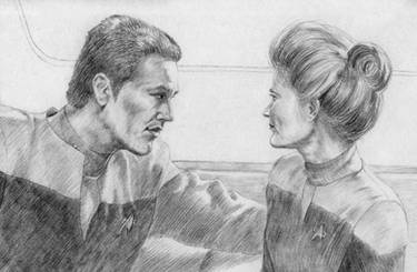 Janeway and Chakotay