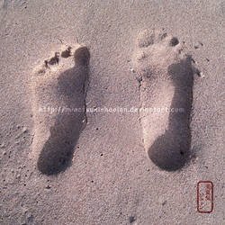 Love in footprints